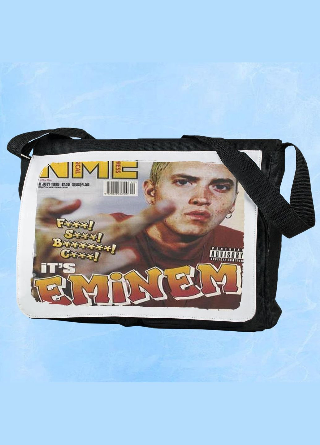 Мужская (женская) сумка через плечо для спортзала дорожная универсальная Art #046 Черный No Brand (322119270)