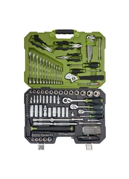 . Универсальный набор инструмента 1/4"/3/8"/1/2", 131 предм. (6 гран.).(TSN-131P) Alloid (389098810)