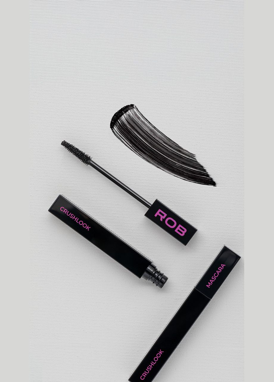 Туш для об`єму вій Mascara Crushlook Black 10 мл чорна ROB (327876727)