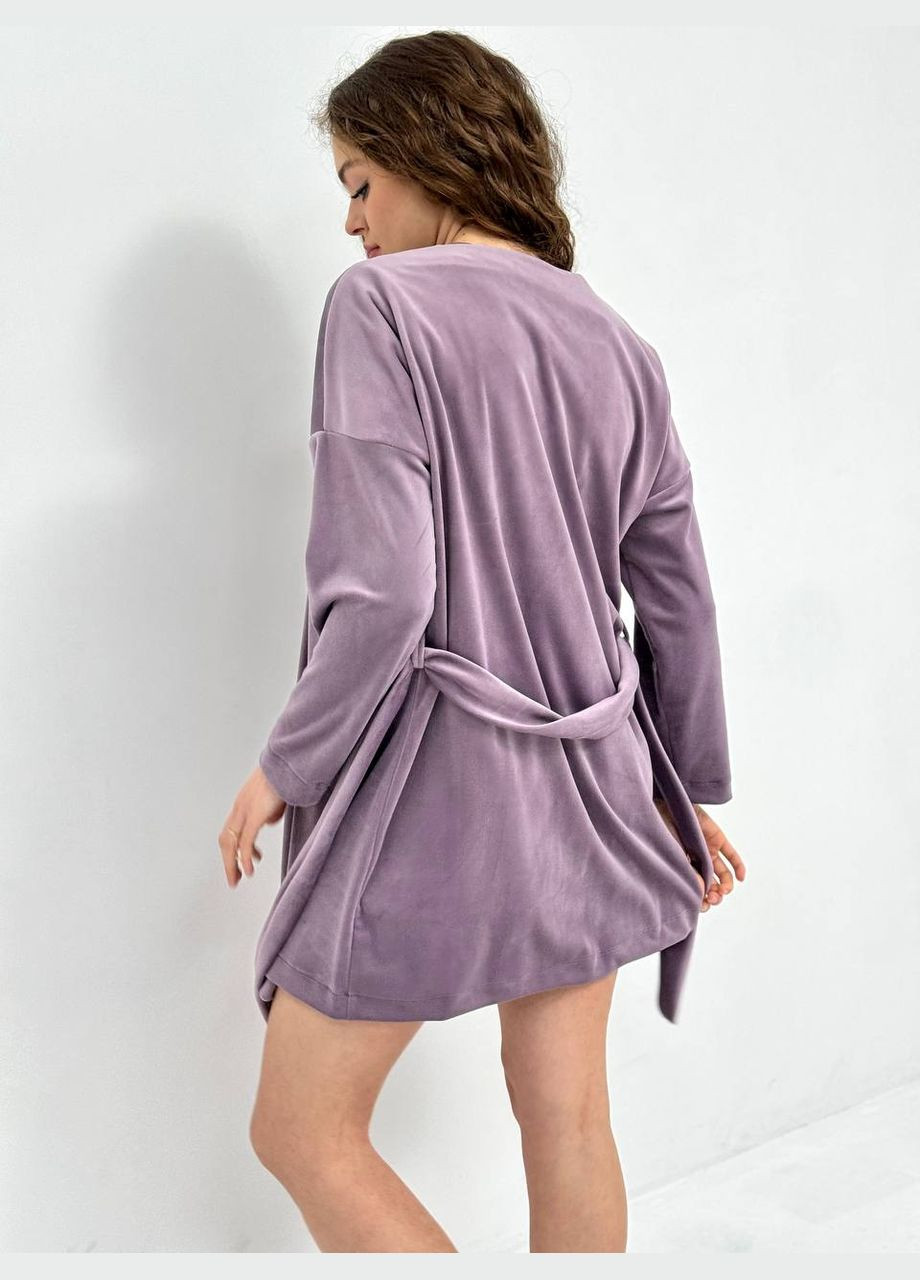 Фіолетова всесезон гарна піжама No Brand
