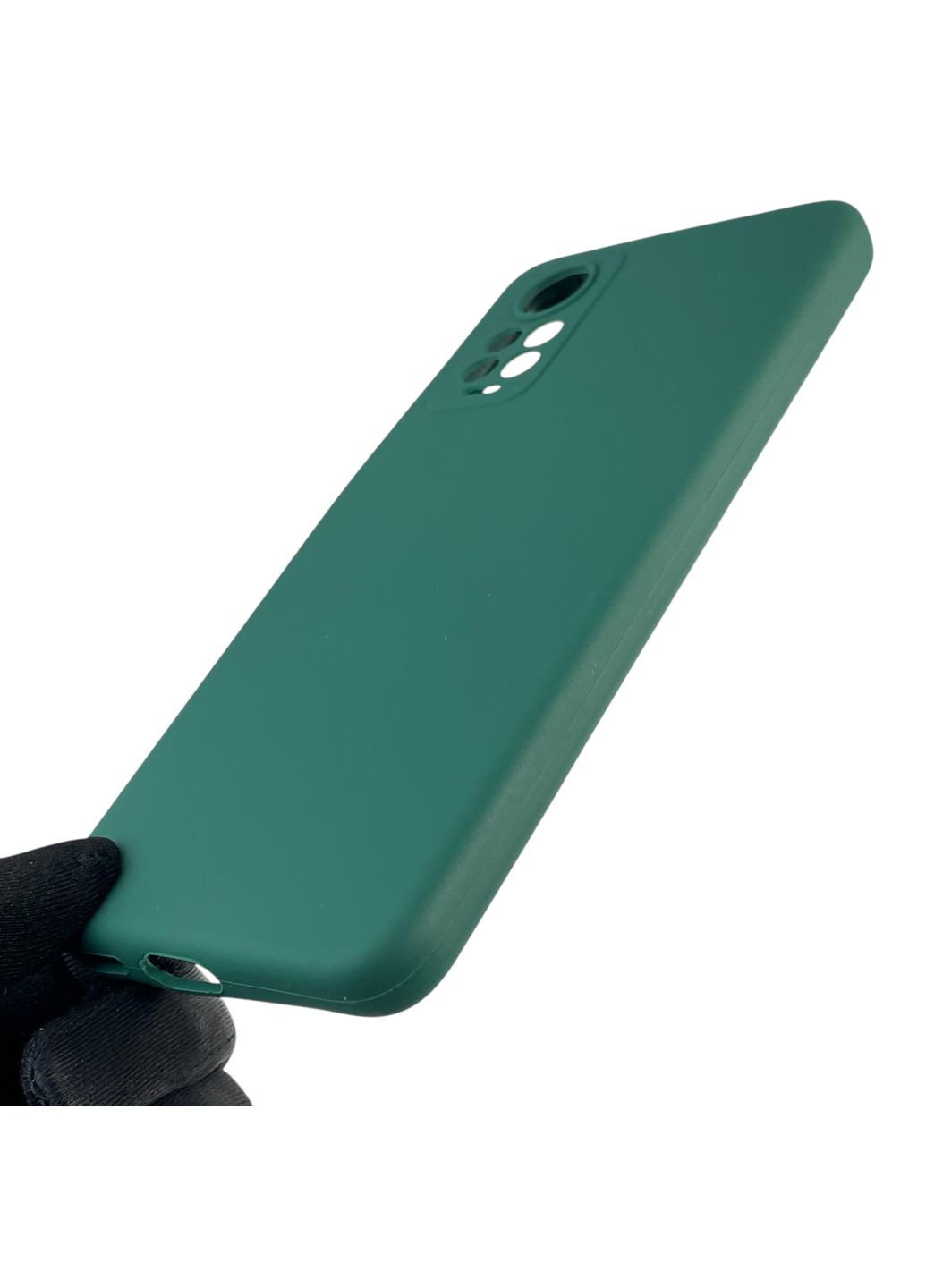 Чохол для Redmi Note 11 Pro 4G силіконовий з мікрофіброю нековзний на сяомі редмі нот 11 про 4г зелений Xiaomi (366386138)