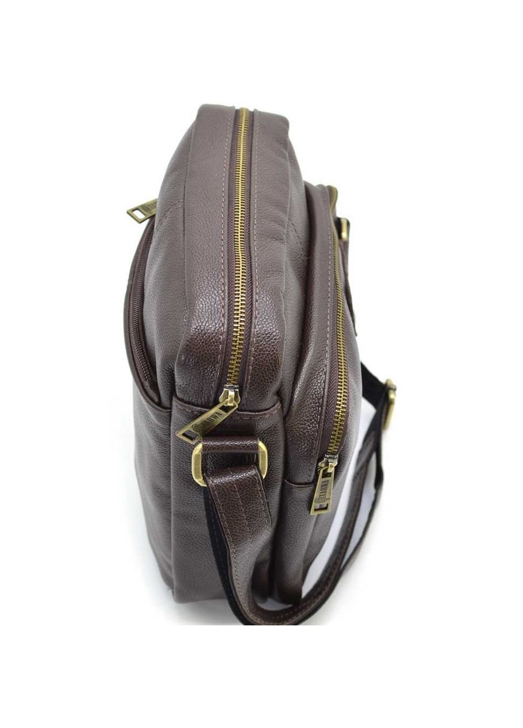 Чоловіча шкіряна сумка через плече 24х26х8 см TARWA (315869166)