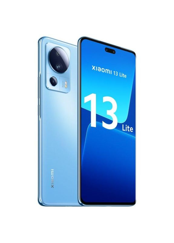 Смартфон 13 Lite 8/256 GB UA голубой Xiaomi (279827118)