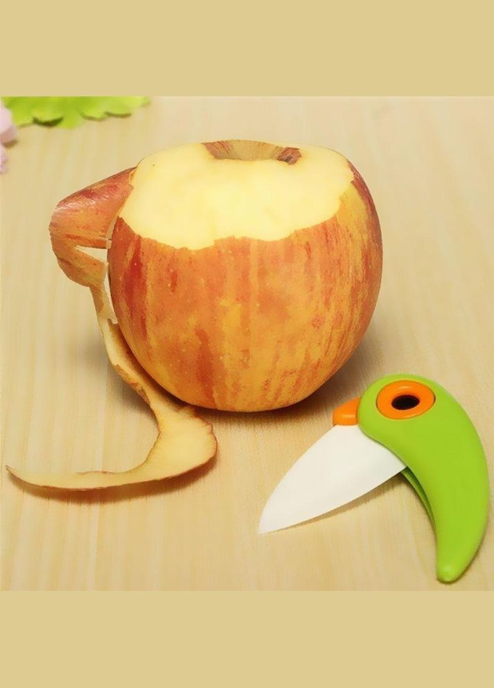 Керамический складной нож форма птицы салатовый No Brand (317252784)