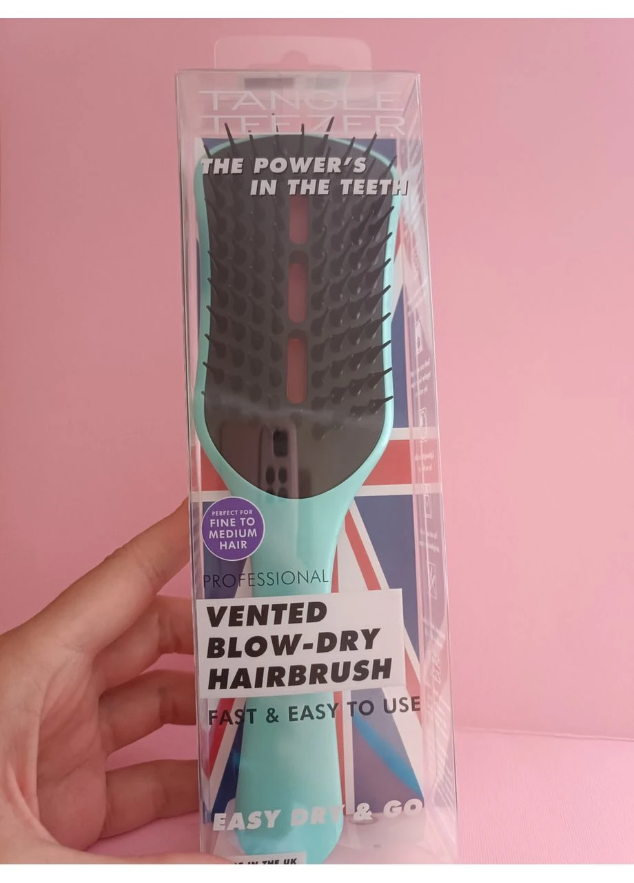 Гребень для укладки Феном Easy Dry & Go Мятный + черный Tangle Teezer (375494722)