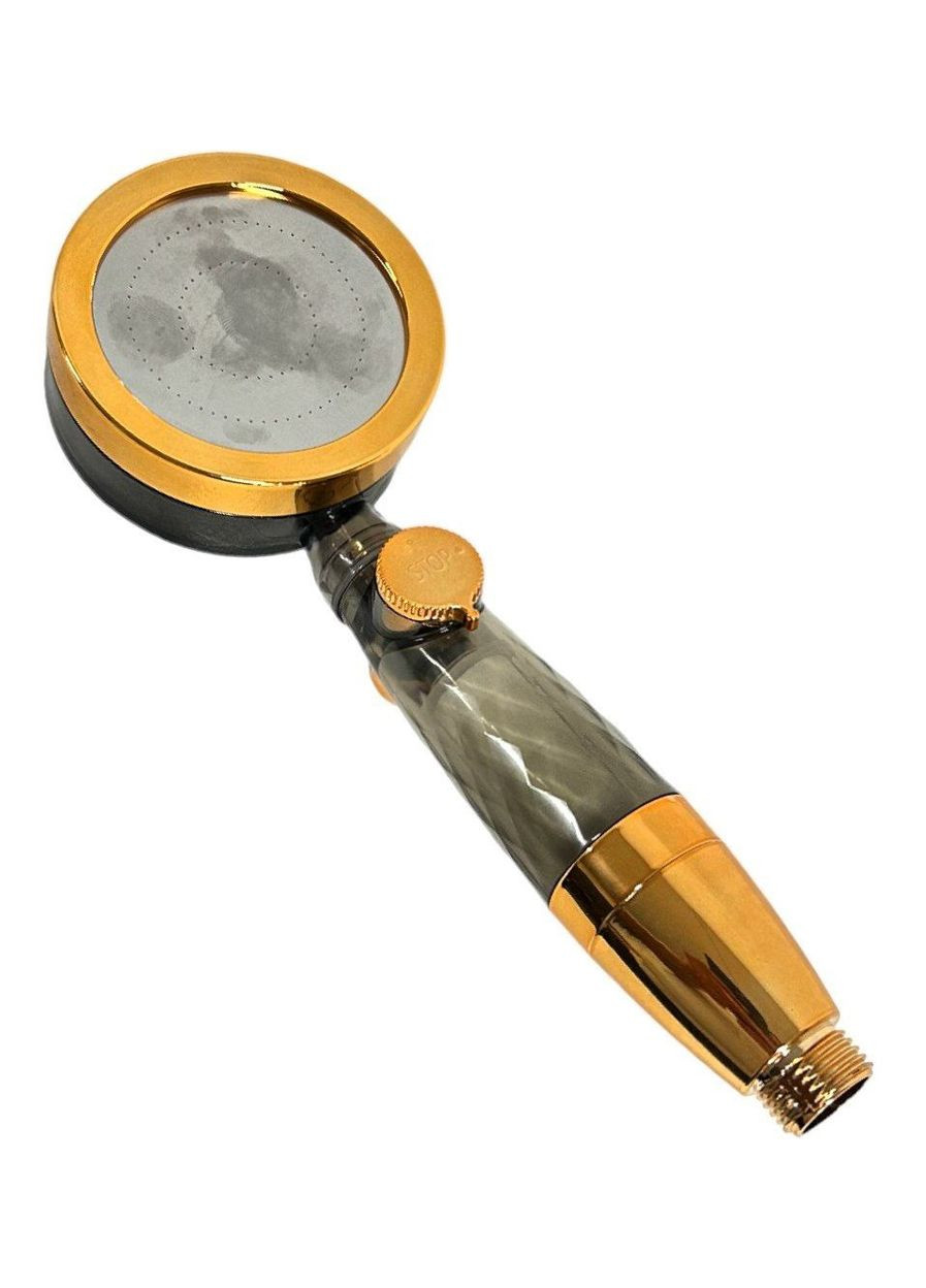 Насадка для душу, що обертається, з перемикачем увімкнення/вимкнення паузи, висока економія води No Brand (305749866)