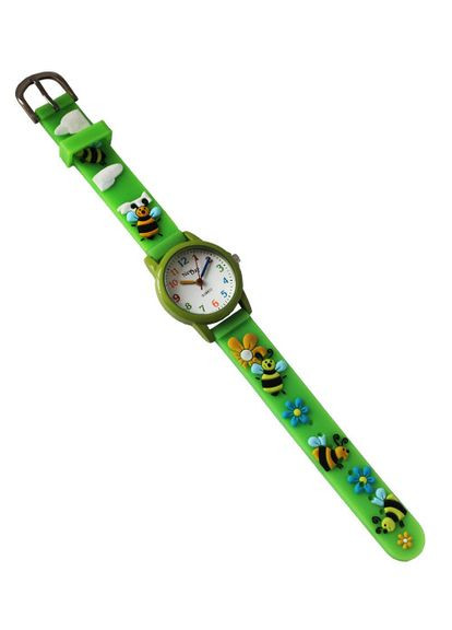 Часы детские наручные Пчелки. зеленый NEWDAY (362413741)