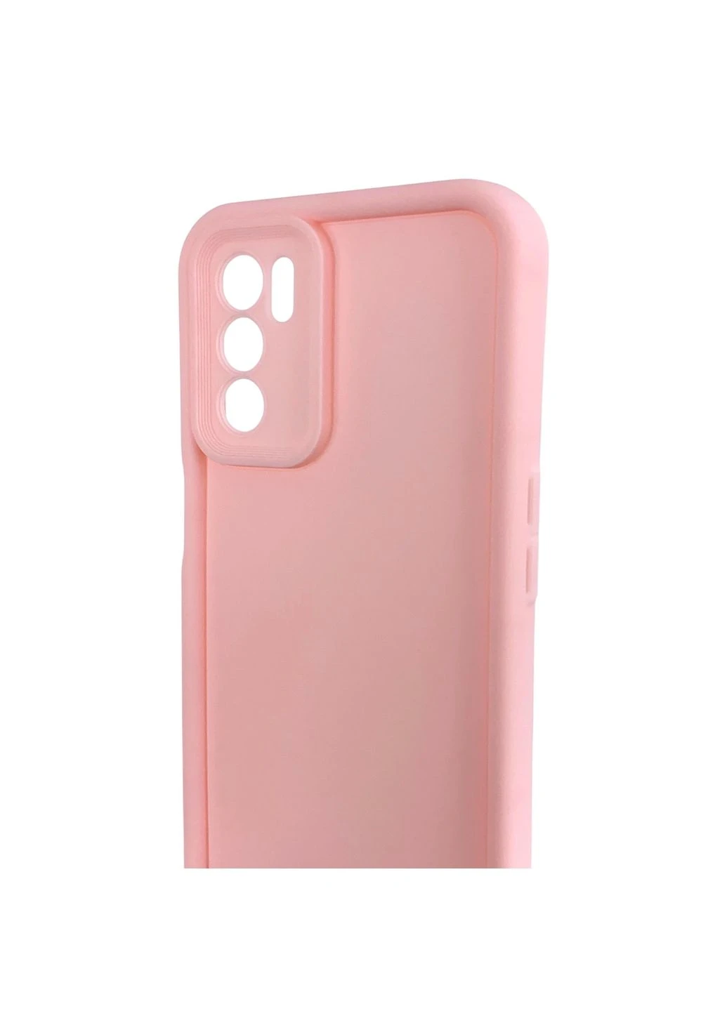 Чохол силіконовий Soft Touch для A54s рожевий (Повний захист камери) Oppo (394049513)