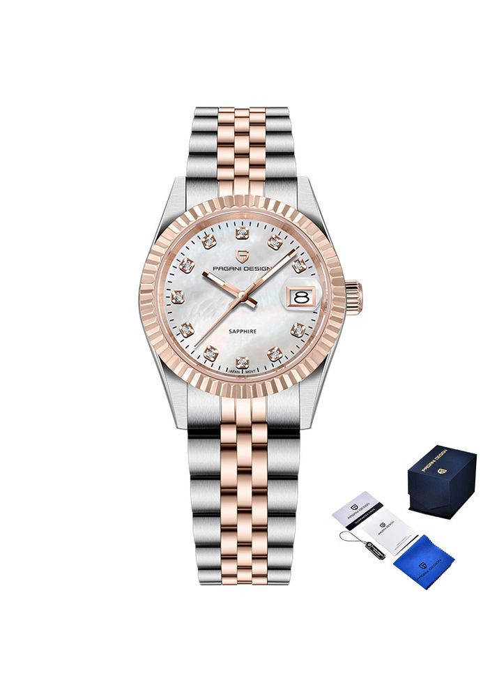 Pagani Design 1794L Silver-Rose Gold-White PD (330822851)