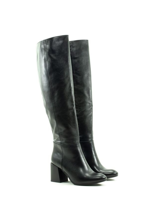 Зимние сапоги женские зимние 2148 черные Bravo Moda