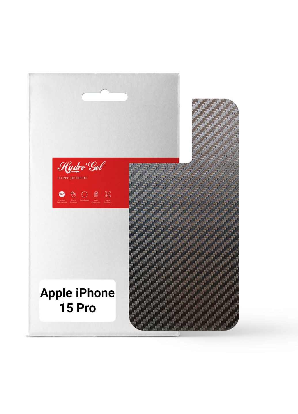 Защитная пленка на заднюю панель для Apple iPhone 15 Pro Carbone (ARM71904) ArmorStandart (280438697)