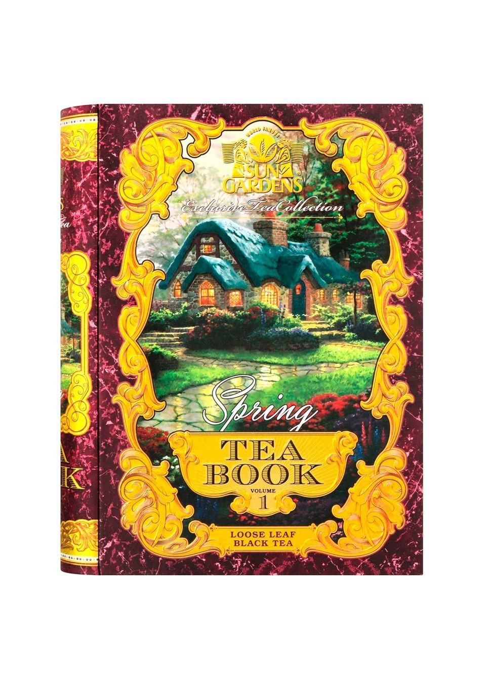 Чай черный Tea Book "Spring", 100 г (ж/б книга) Sun Gardens (367075505)