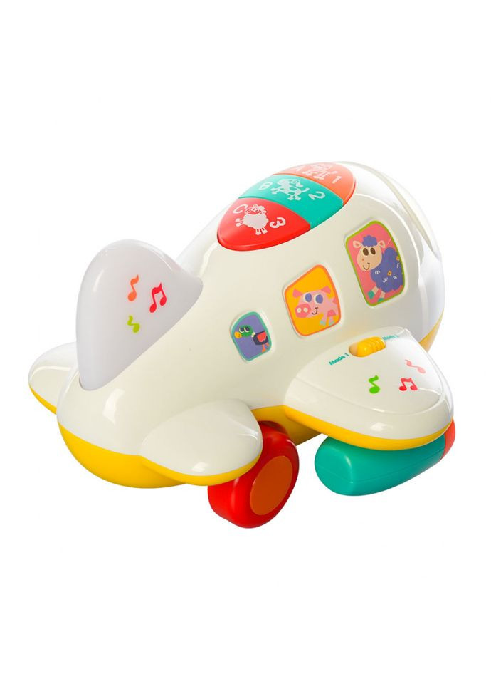 Детский музыкальный самолет 6103 с регулировкой громкости Hola (364129105)