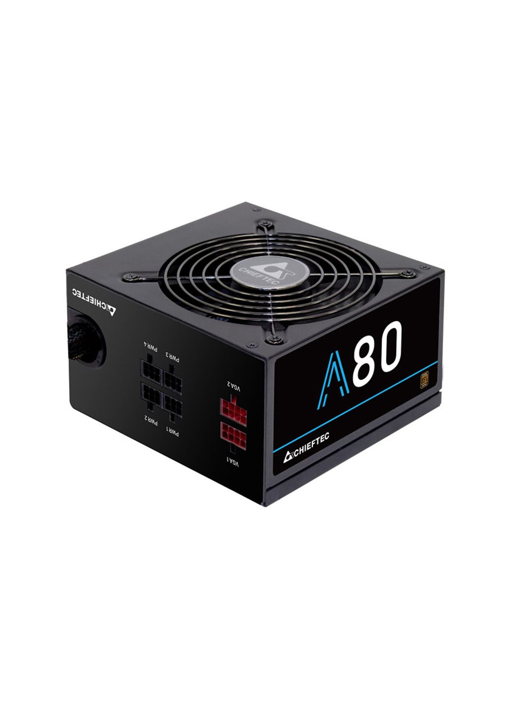 БЖ 550W A-80 CTG-550C, 120mm, >85%, Modular, Retail Box Chieftec (314863696)