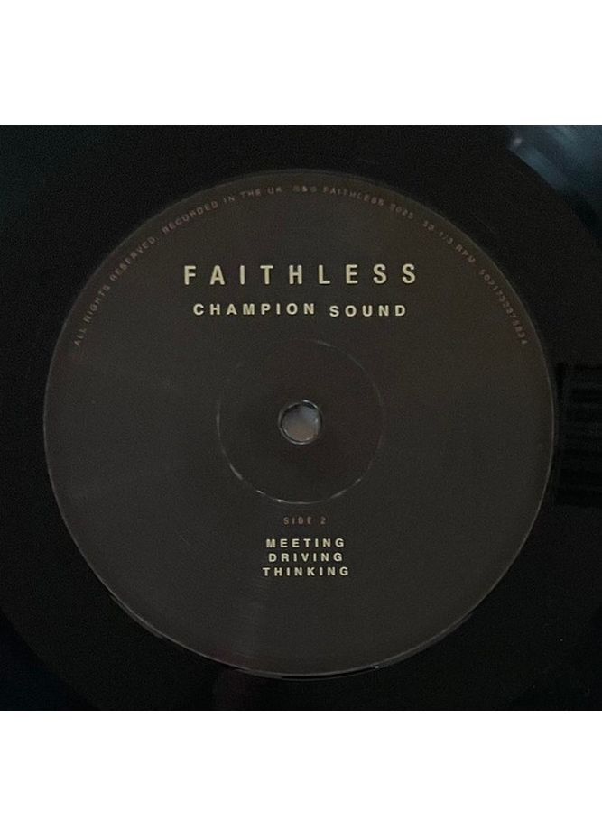 Вінілова Платівка Faithless – Champion Sound (2LP, Album, Stereo) (3760420425186) No Brand (369740021)