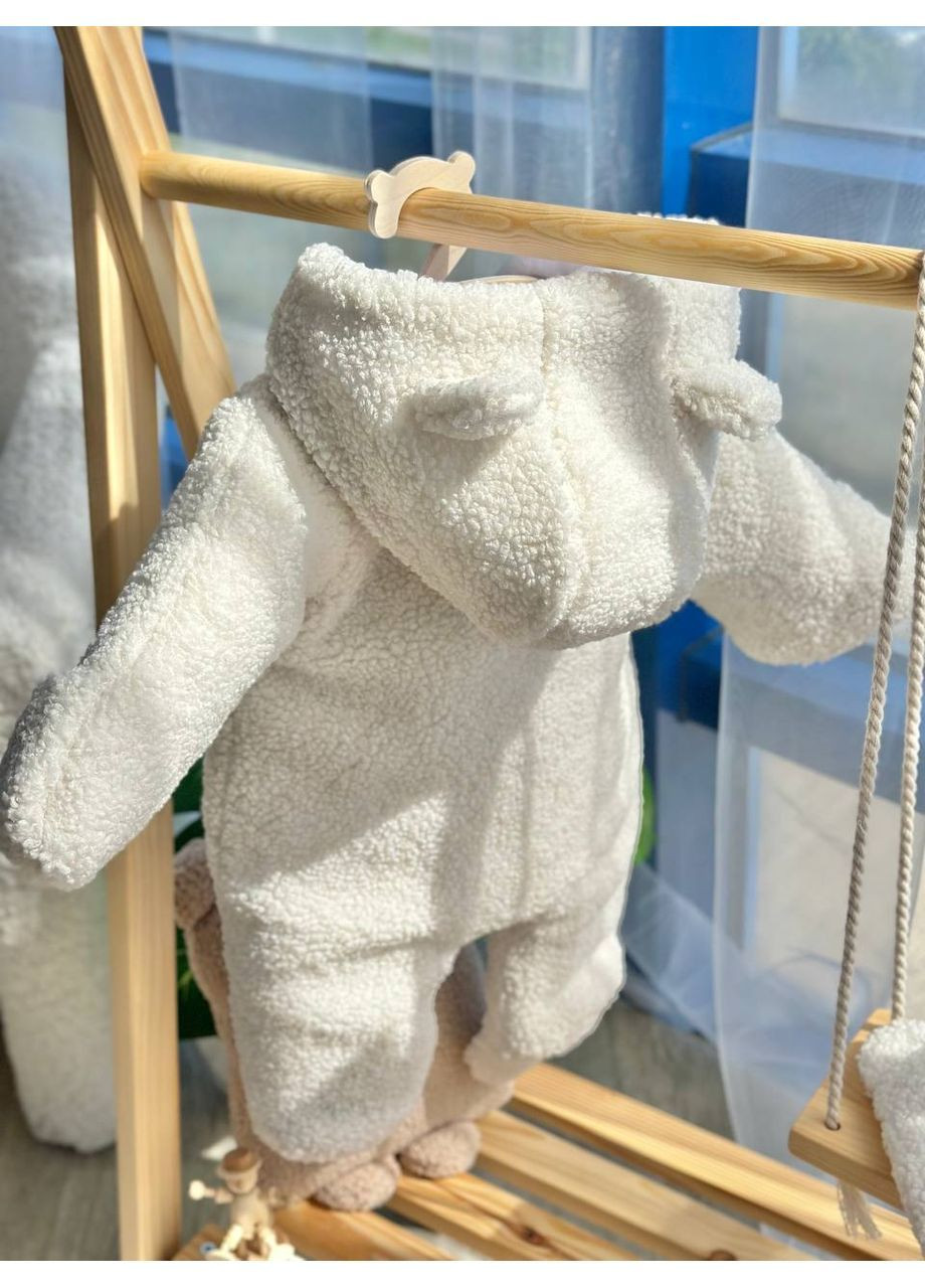 Дитячий зимовий комбінезон Тедді No Brand Комбінезон із закритою ніжкою (366889015)