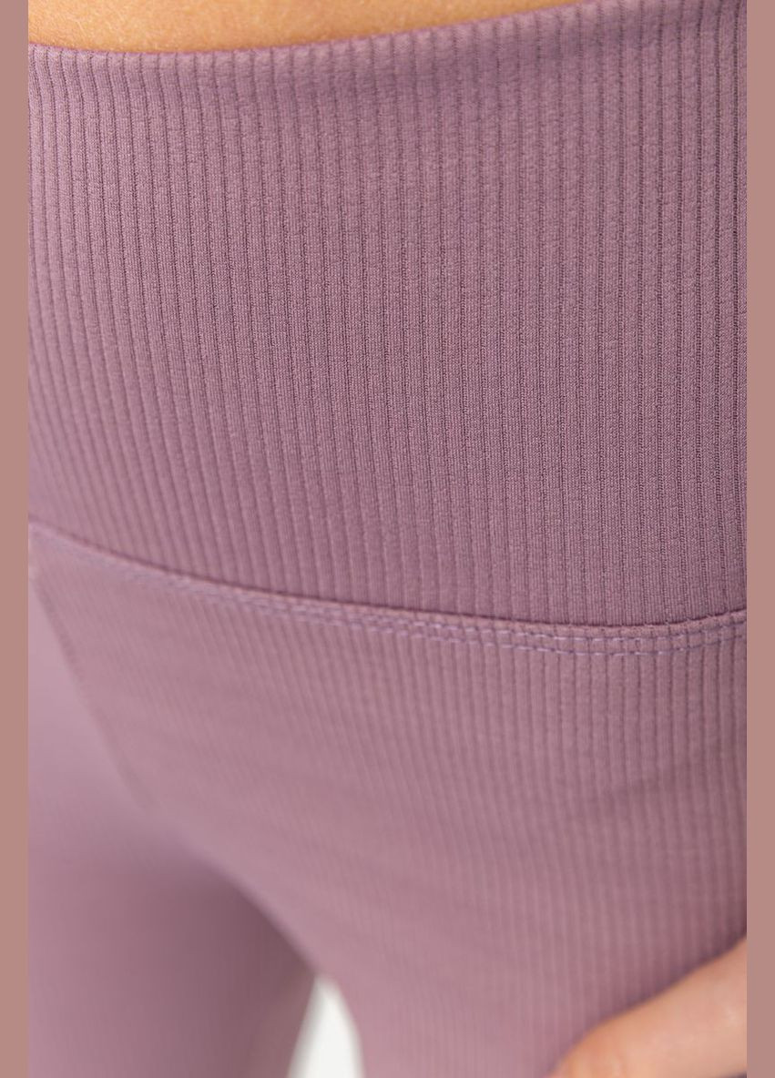 Лосини жіночі в рубчик, колір темно-пудровий, Ager (266815776)
