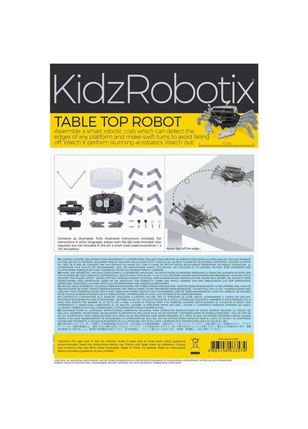 Набор для исследований 4М Настольный робот (00-03357) 4M (331296086)