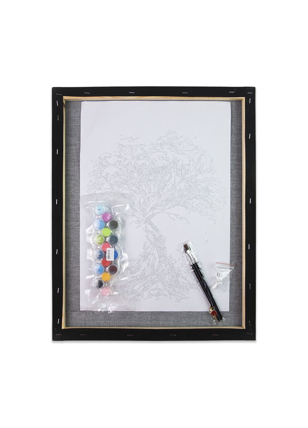 Набор для творчества «Картина по номерам» Красочный слоненок, 40х40 см. цвет разноцветный CB-00284090 Strateg (356670953)