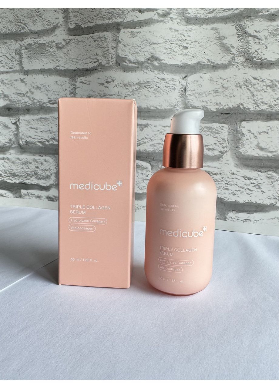 Увлажняющая сыворотка с коллагеном и гиалуроновой кислотой Triple Collagen Serum, 55 мл Medicube (369569399)