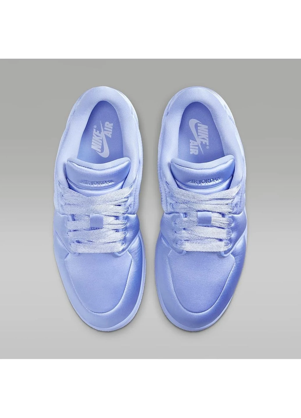 Кроссовки женские 1 Mm Light Blue Air Jordan голубые (364837646)