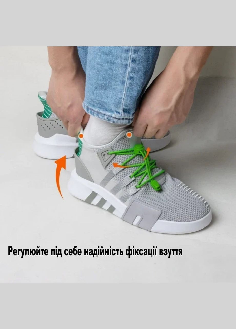 Длинные эластичные шнурки резиновые для обуви длинные 120 см для кроссовок No Brand (315048598)