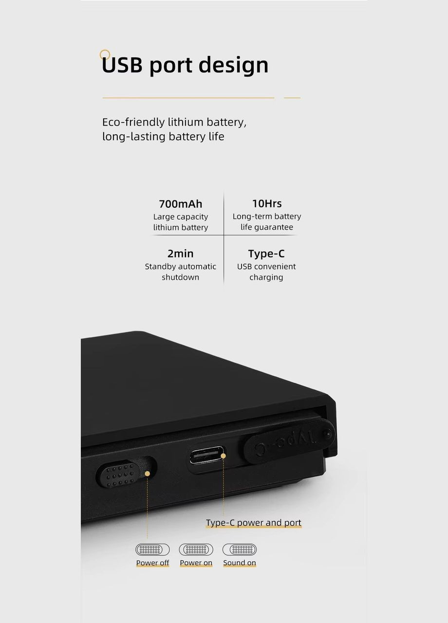 Ваги для кави з таймером Fuego Mini 0.1 г - 2 кг Black Акумуляторні ваги для еспресо No Brand (338436862)