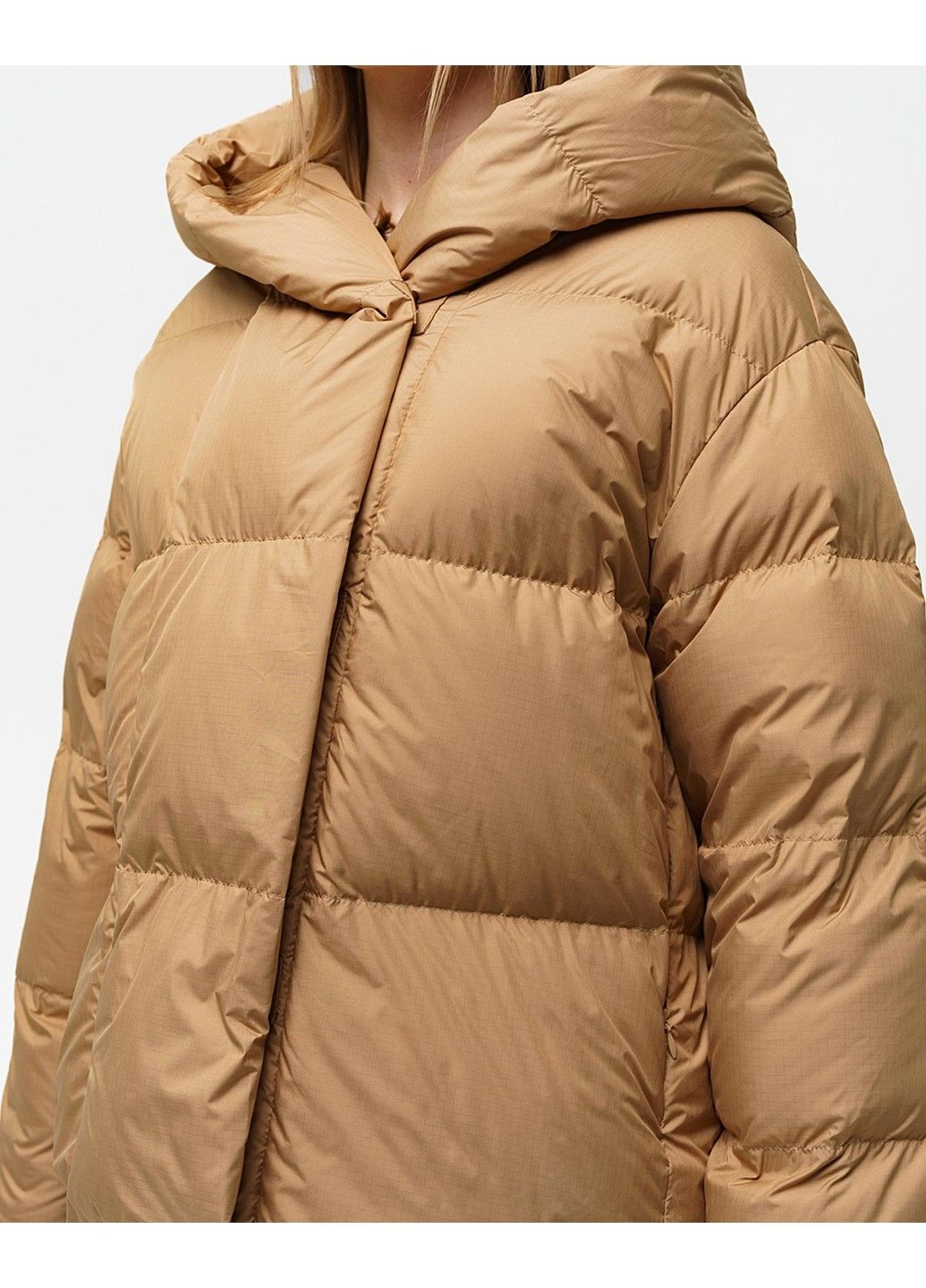 Коричневая зимняя куртка 21 - 04311 Vivilona