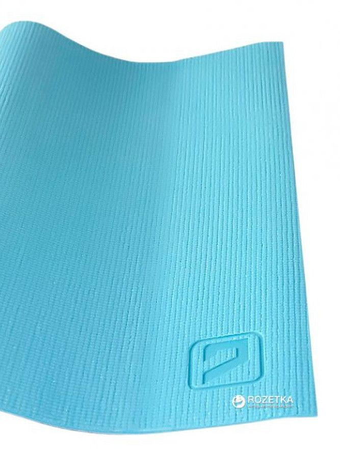 Коврик для йоги PVC YOGA MAT синий 173x61x0.4см LS3231-04b LiveUp (333958006)