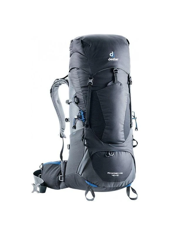 Туристический рюкзак Aircontact Lite 40+10 Black-Graphite (33401187403) Deuter (324612212)