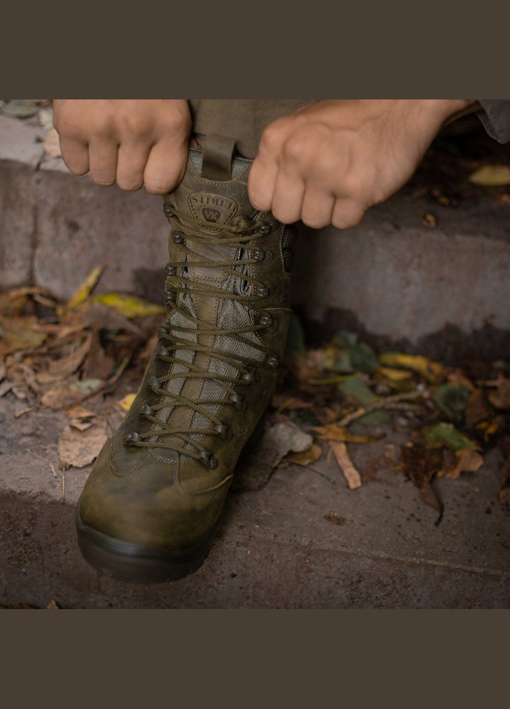 Берці Демісезонні Тактичні Чоловічі. 35-47р Олива. З Натуральної шкіри! STDM-1002 No Brand (301148427)