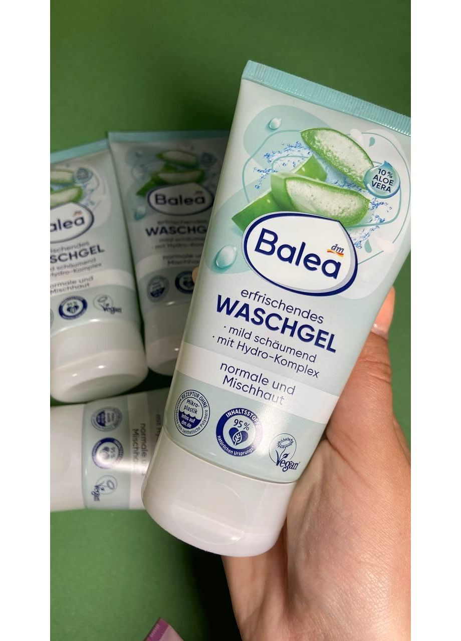 Гель для вмивання з алое Waschgel Erfrischend, 150 ml Balea (366889564)