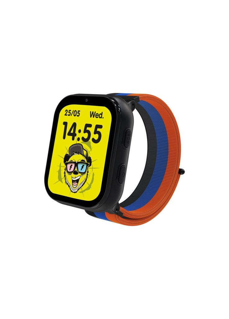 Смарт-часы Pro GP-PK008 Black Kids smart watch with GPS/4G Black) (m485644) Gelius Pro GP-PK008 (Rainbow) Black Kids smart watch with (366565466)