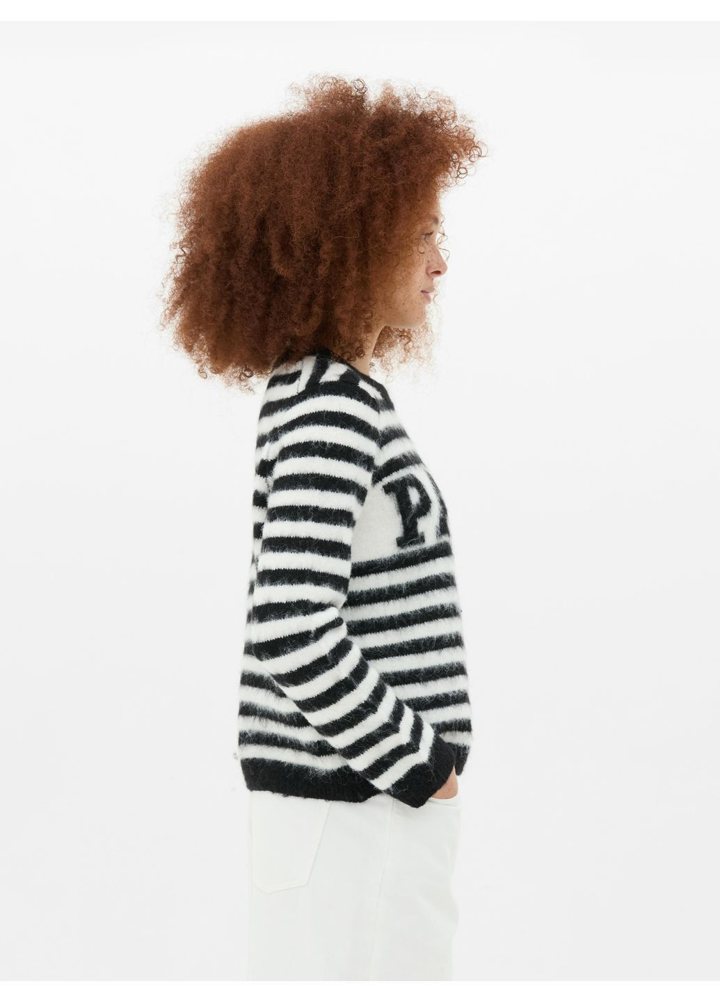 Чорний джемпер демісезон,чорний-білий, Primark