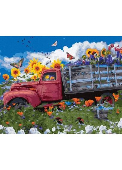 Картина за номерами "Посеред поля" 40х50 см Rainbow Art (361419276)