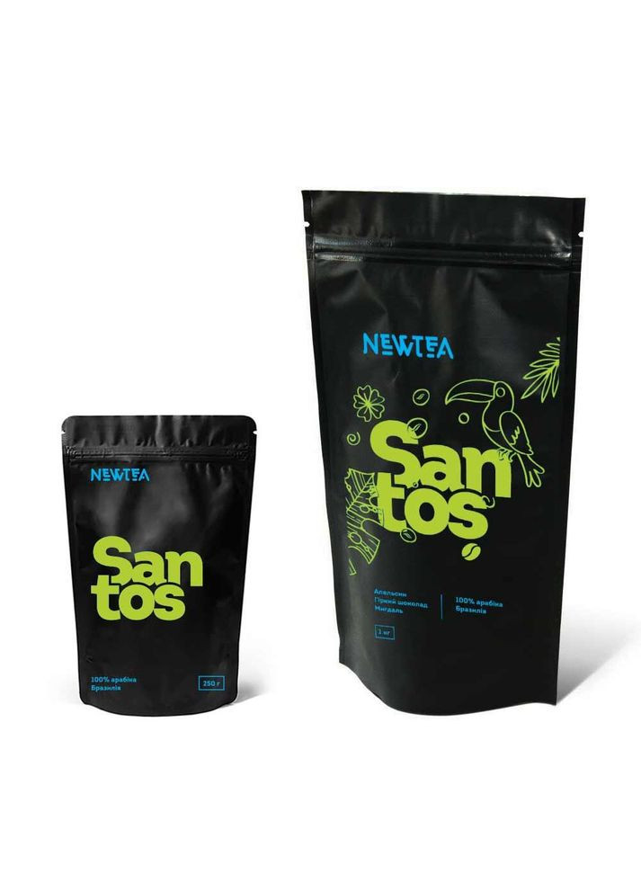 Кофе зерновой Santos 250г Newtea (305195935)