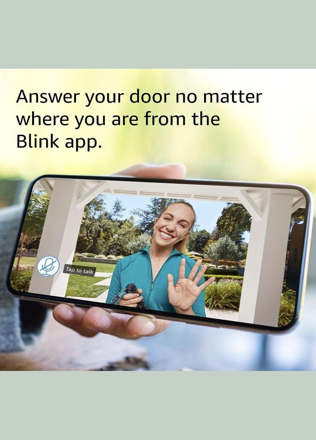 Панель вызова Video Doorbell + Sync Module + 2 камеры Outdoor 4 (4th Gen) HD-видео, уведомление о движении и звонке, Blink (300077365)