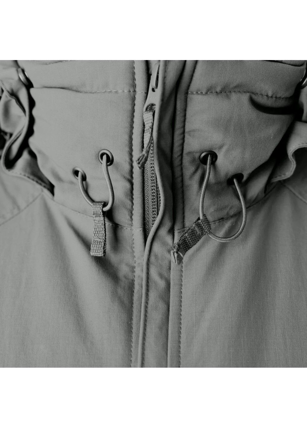 Серая демисезонная куртка нейлоновая yinren 4.0 серый Vik-Tailor