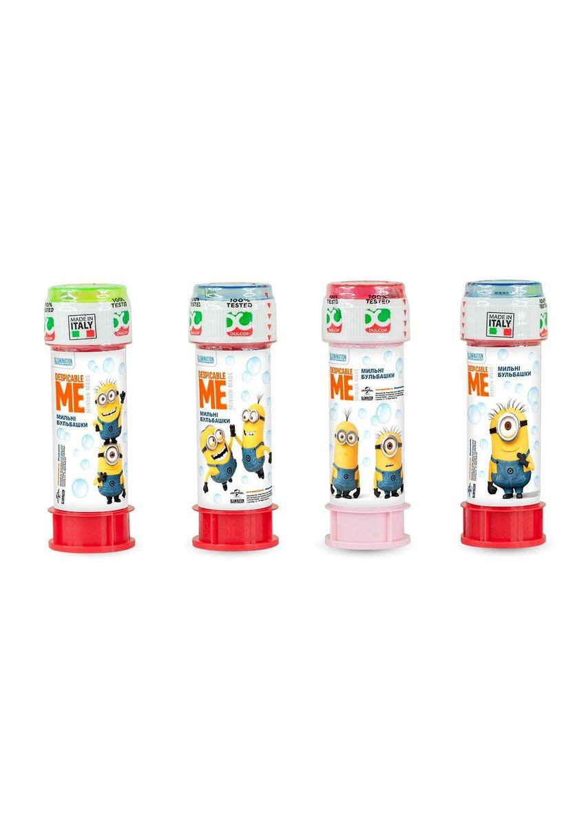 Мильні бульбашки Міньйони (60 ml) Dulcop Bubble World (103001110078) No Brand (362430981)