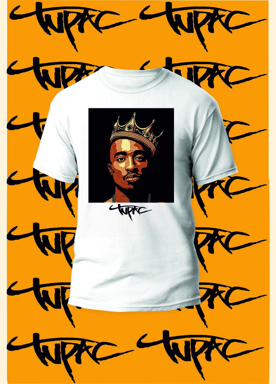 Футболка YOUstyle Тупак Шакур (2Pac, Tupac Shakur) 1027 Gildan (279540462)
