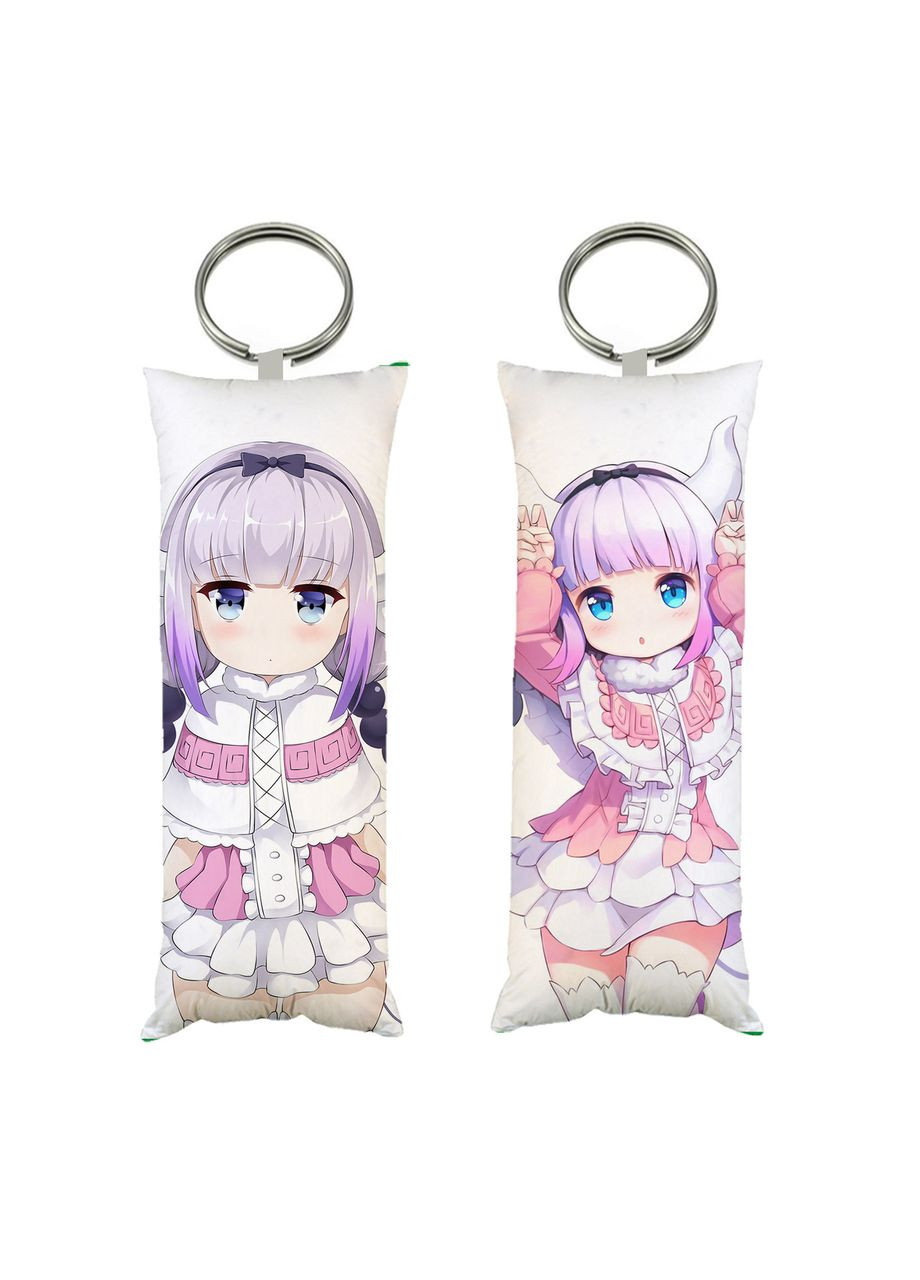 Брелок мини-дакимакура Канна аниме Дама горничная Кобаяши 4*10 см (br0081) No Brand (327007372)