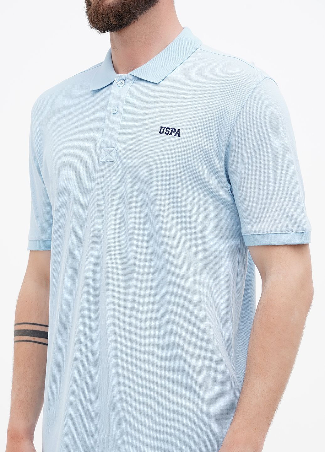 Голубой футболка-футболка поло u.s. polo assn мужская для мужчин U.S. Polo Assn.