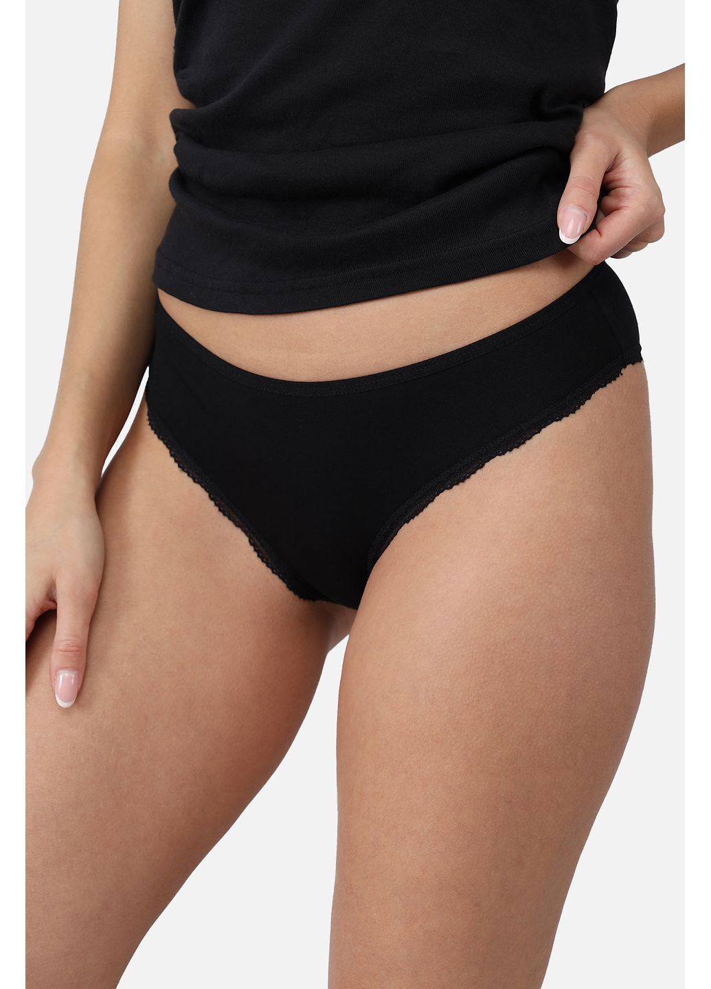 Труси бразильяно, жіночі колір чорний CB-00282967 Nicoletta (371761451)