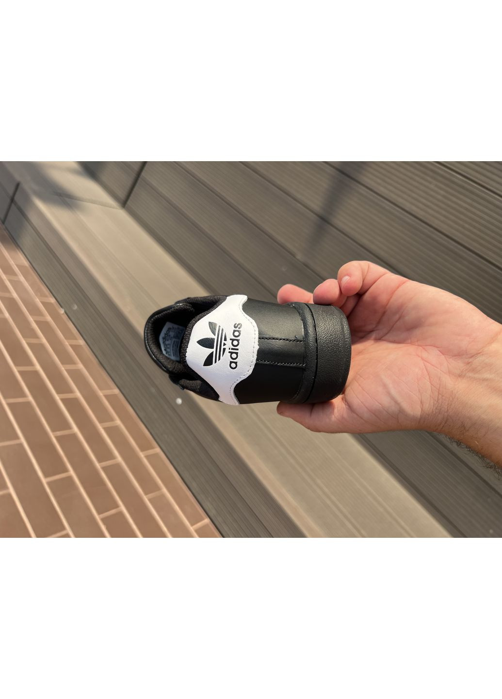 Черные демисезонные кроссовки мужские adidas superstar black адидас суперстар No Brand