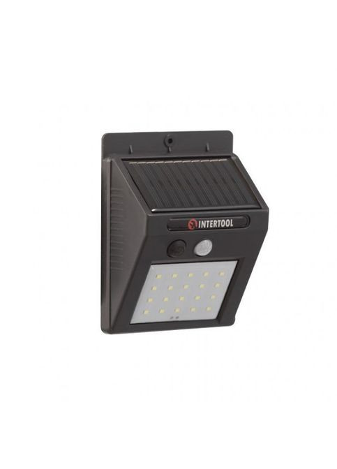 Світильник акумуляторний настінний 20SMD, вуличний, сонячна панель, датчик руху LB-0112 MDR Intertool (371793889)