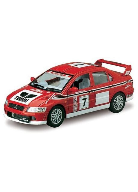 Колекційна машинка MITSUBISHI LANCER EVOLUTION VII WRC KT5048W (Red) інерційна Kinsmart (334160762)