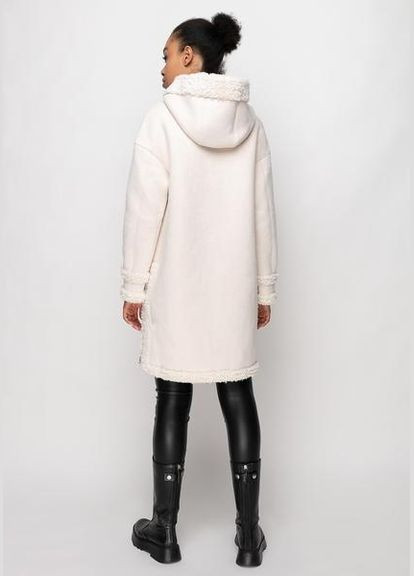 Дубленка 2120-M-D Белый QT-01 SAM Samange (308389980)