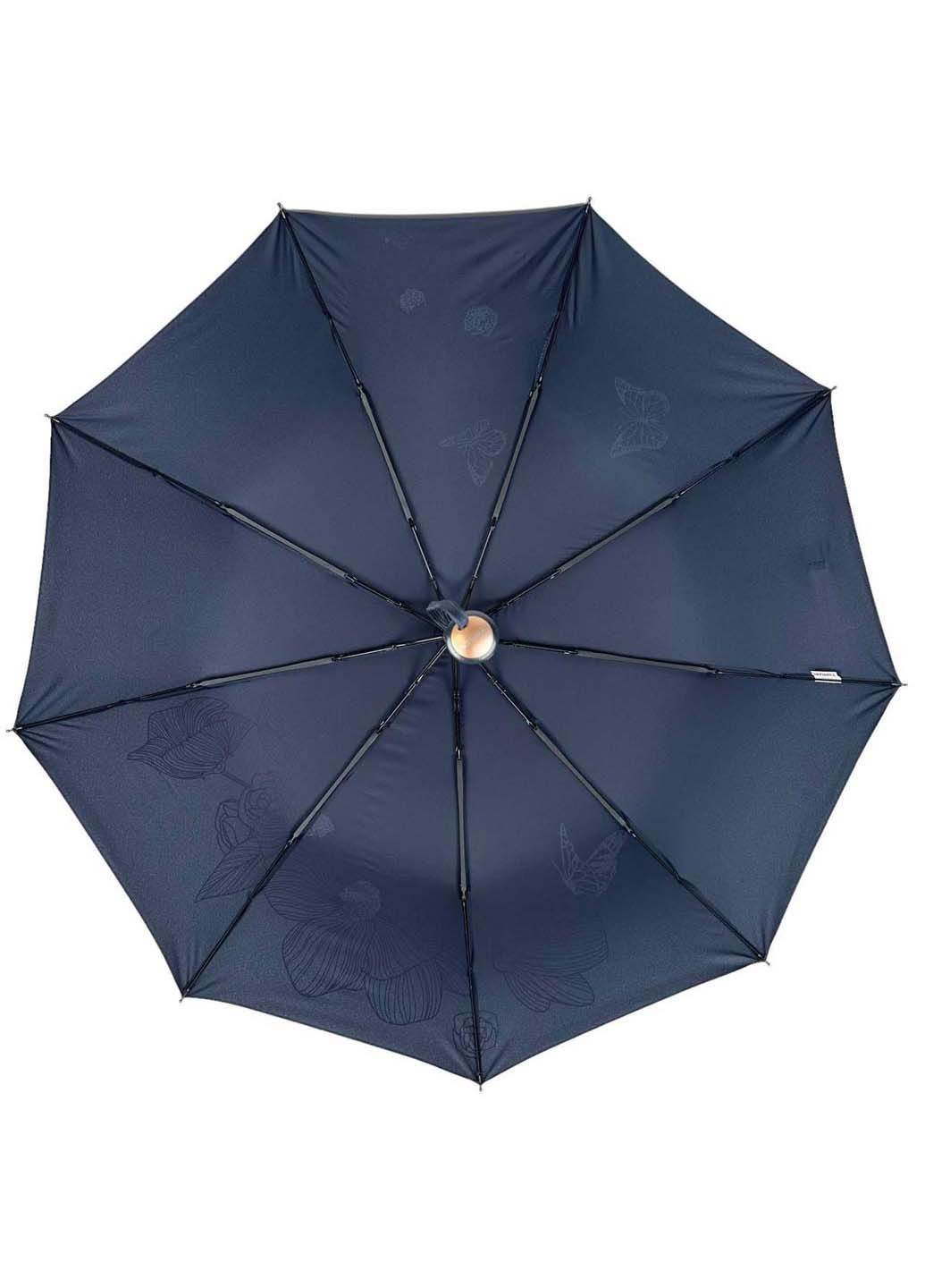 Женский складной зонт полуавтомат на 9 спиц Toprain (289977328)