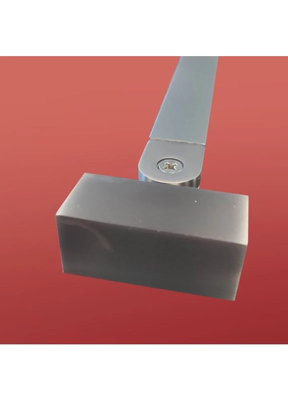 Дверь в нишу SR SD04-120x200-TR-07 прозрачное стекло Easy Clean 10мм, графит (KR5388) KOER (325478070)