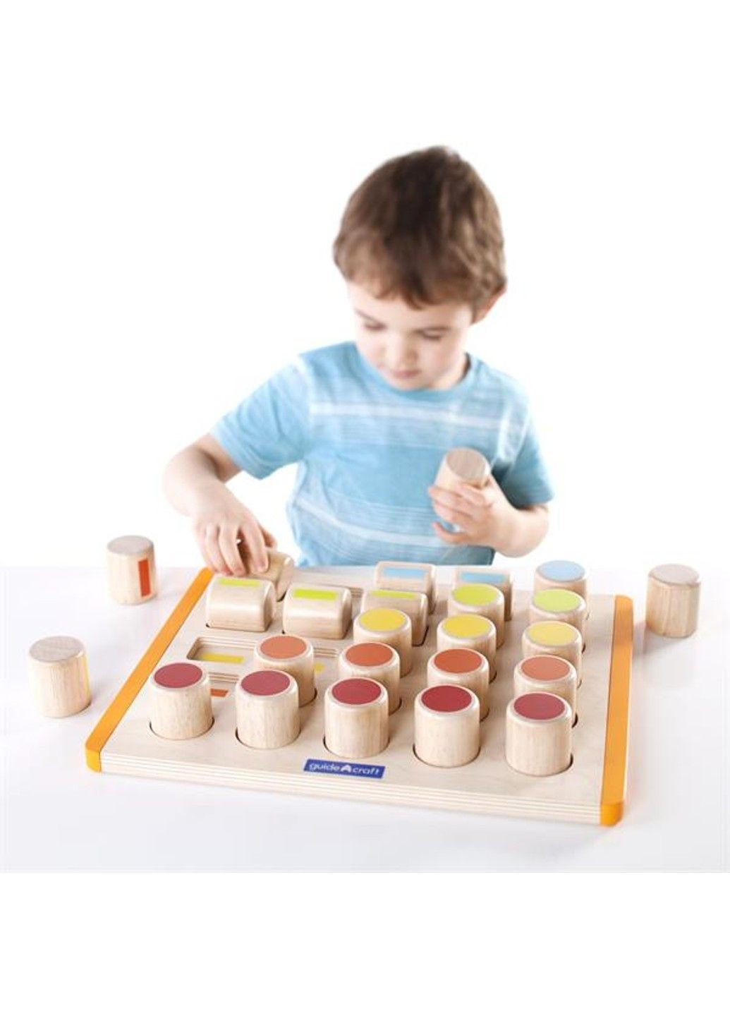 Дерев'яний сортер Manipulatives Рахункові циліндри (G6902) Guidecraft (331173857)